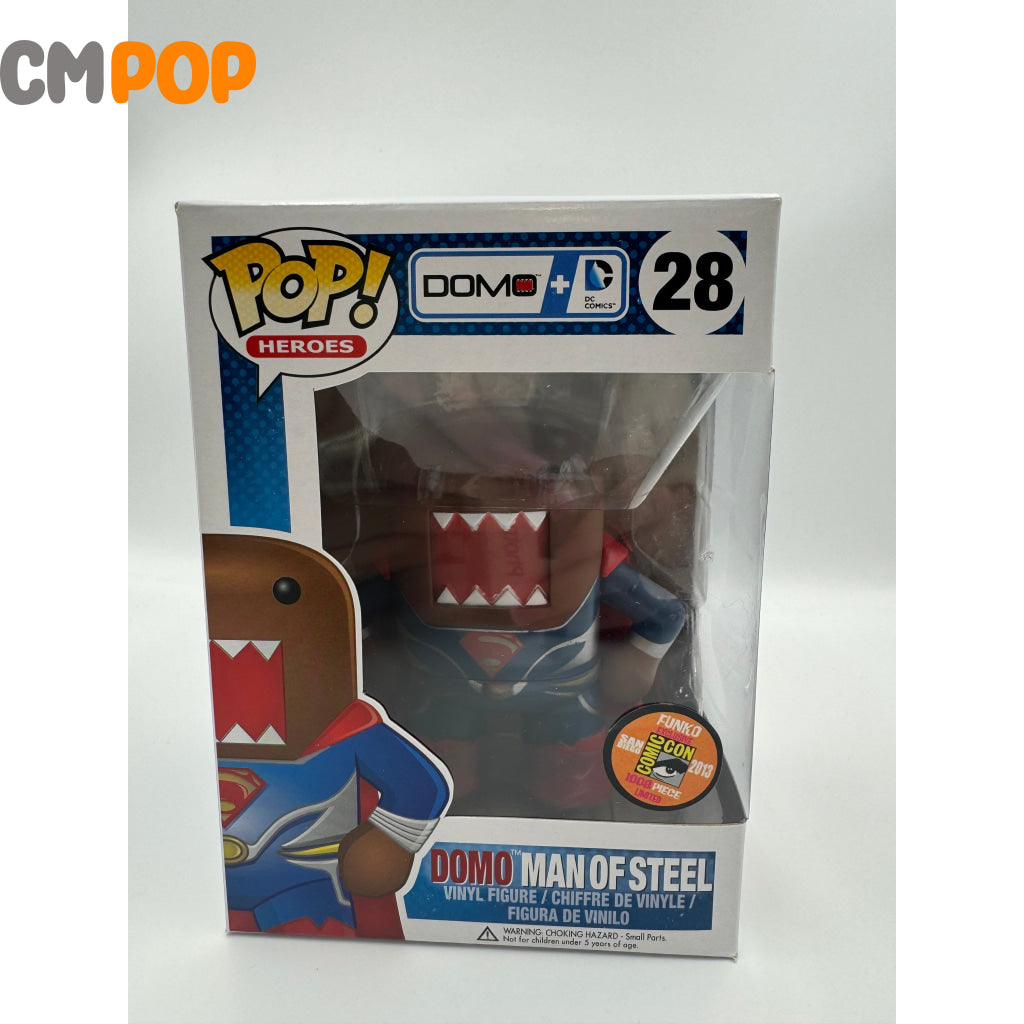 Domo Man Of Steel - #28 Funko Pop! Heroes Sdcc 2013 1000 Piece Exclusive Pop