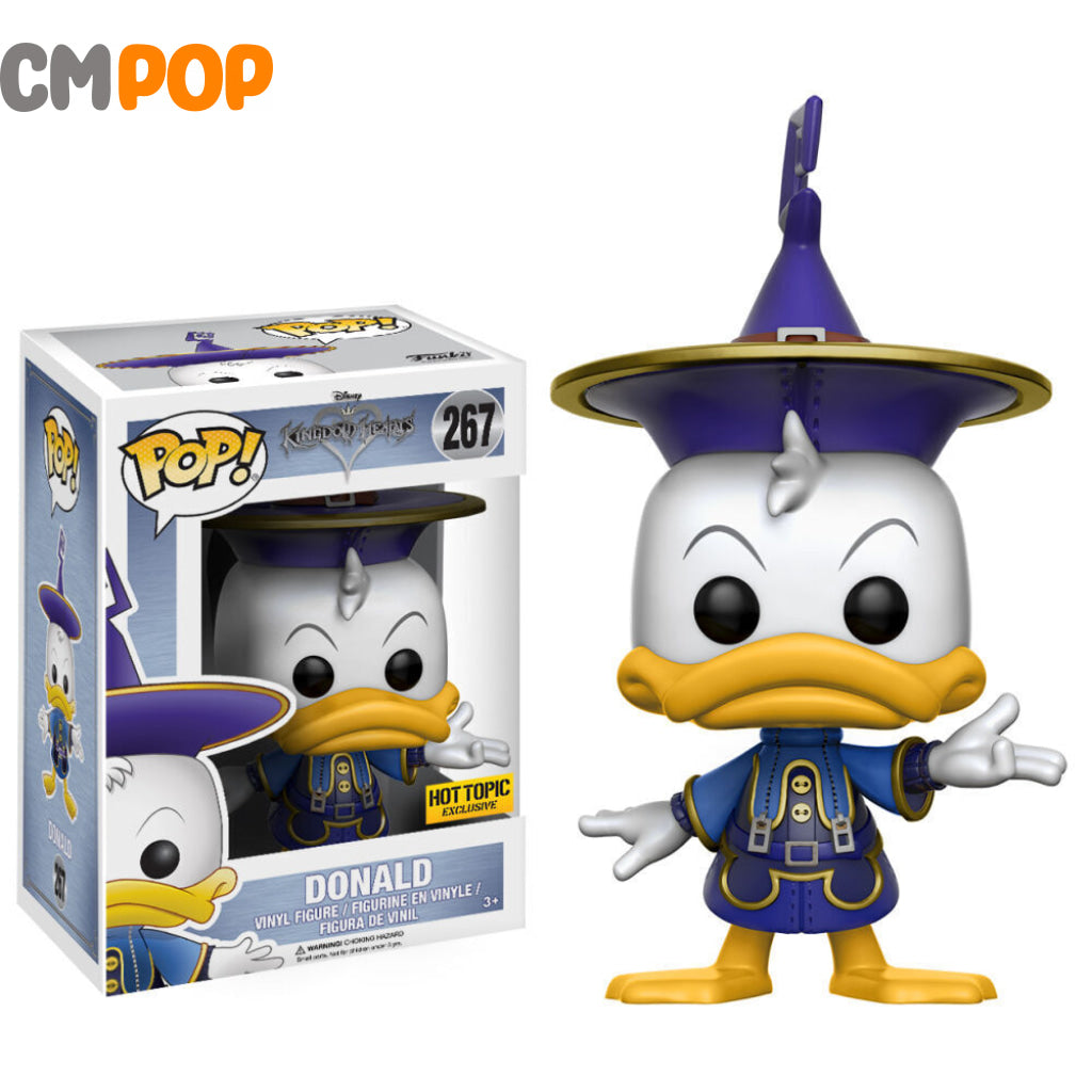 Donald Duck - #267 Funko Pop! Disney Kingdom Of Hearts Hot Topic Exclusive Pop