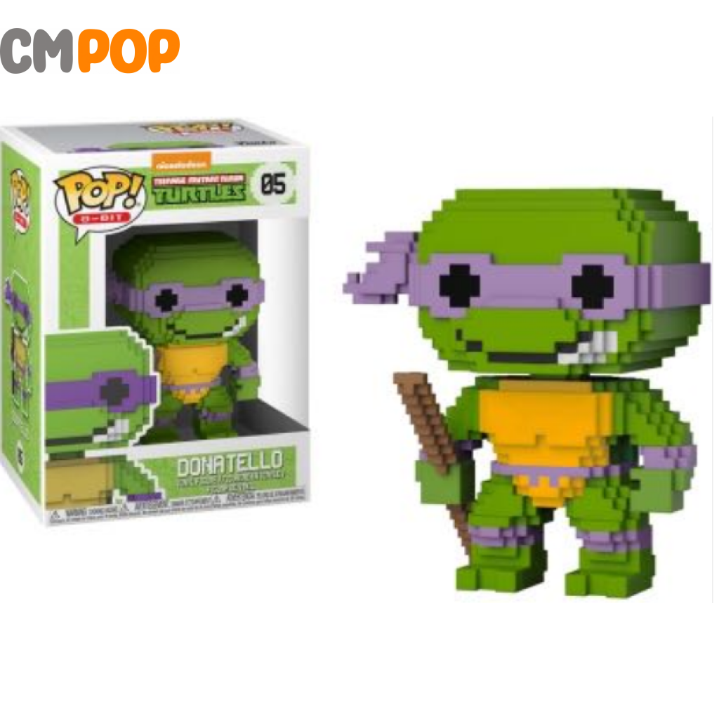 Donatello - 05 Funko Pop 8-Bit Teenage Mutant Ninja Turtles