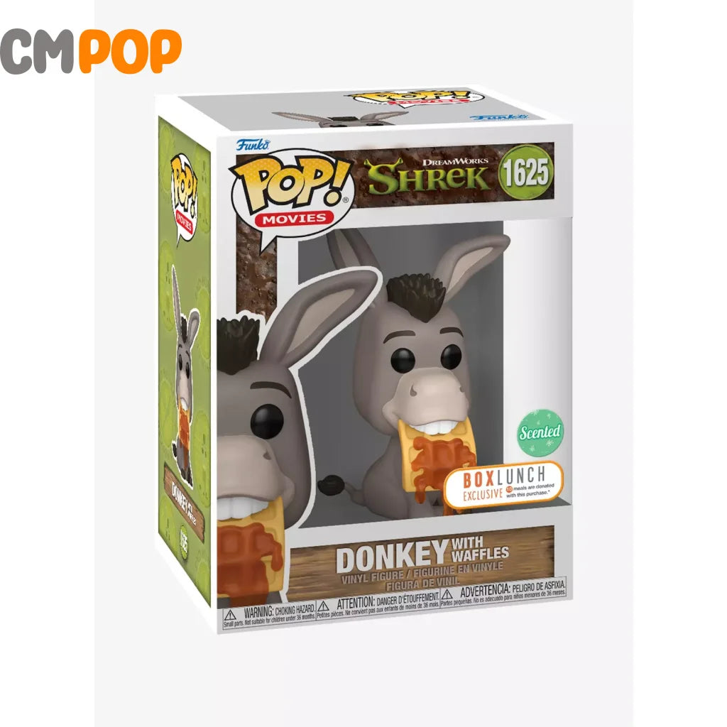 Donkey With Waffles - #1625 Funko Pop! Movies Shrek Scented Box Lunch Exclusive Pop