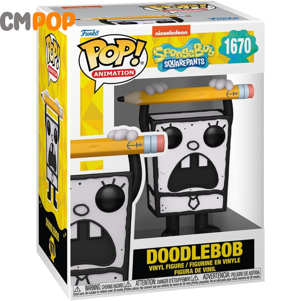 Doodlebob -#1670- Funko Pop! - Spongebob Squarepants Misc