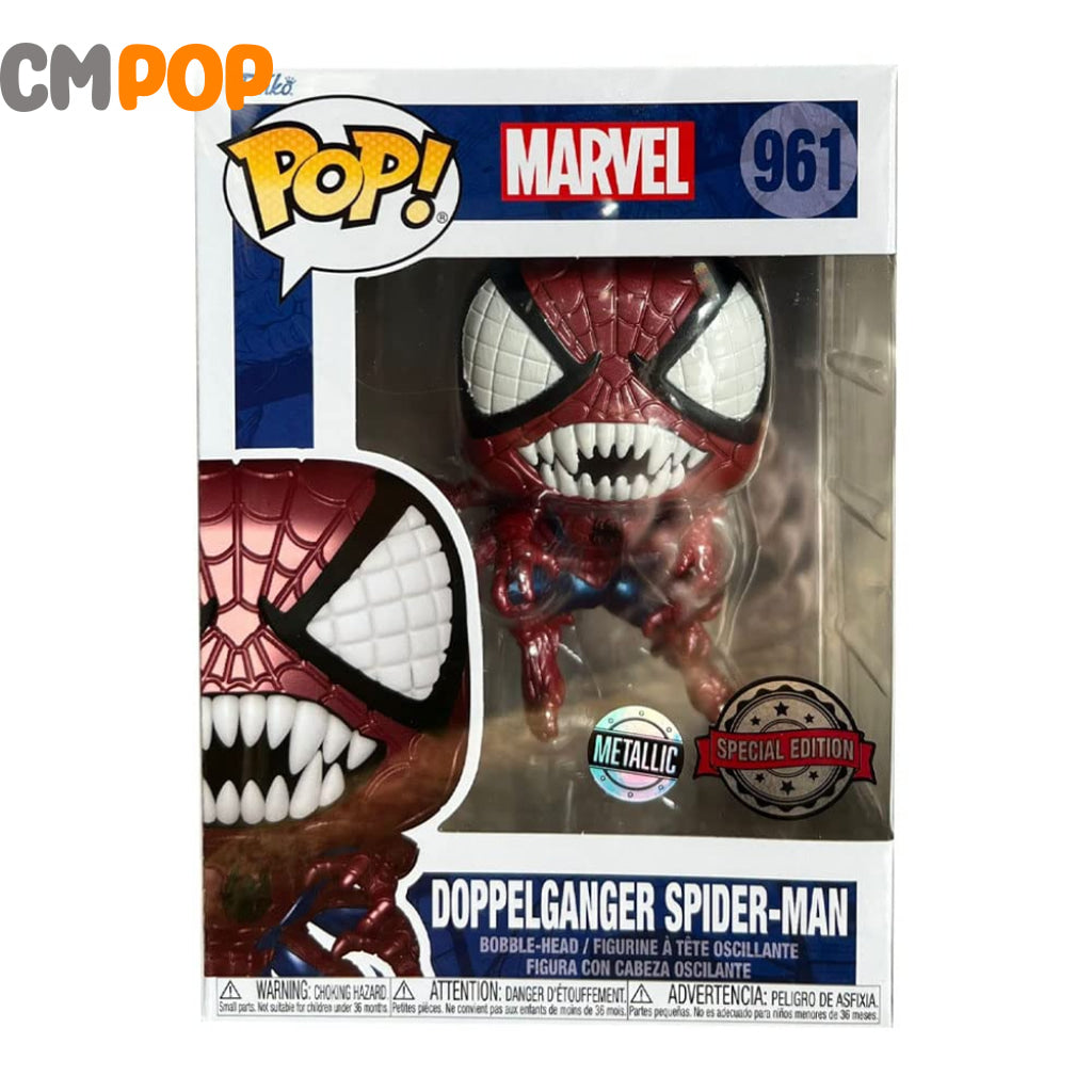 Doppelganger Spider-Man - #961 Funko Pop! Marvel Special Edition Metallic Pop
