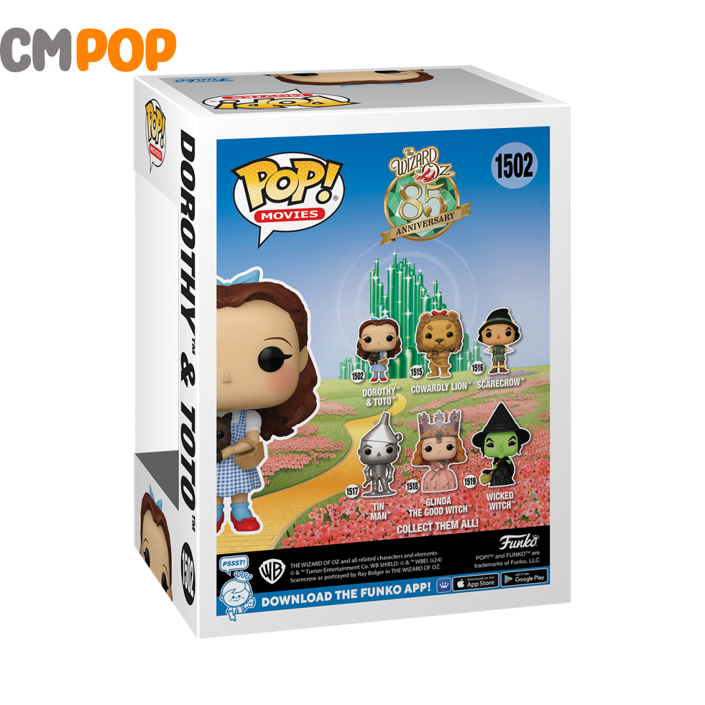 Dorothy & Toto - The Wizard Of Oz #1502 Movies Loungefly