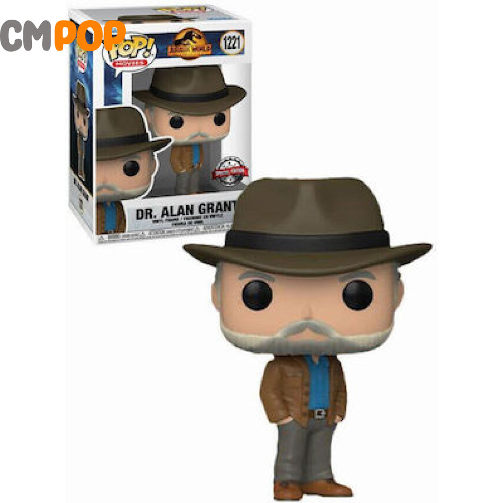 Dr.Alan Grant - #1221 - Funko Pop! - Movies - Jurassic World - Special Edition