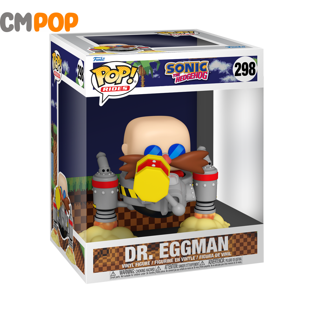 Dr Eggman - #298 Funko Pop! Sonic The Hedgehog Pop