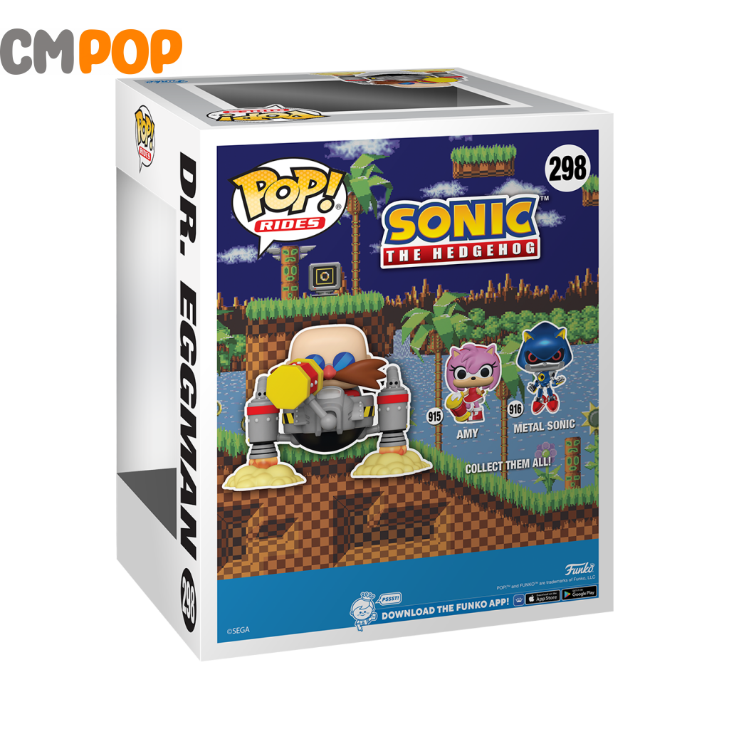 Dr Eggman - #298 Funko Pop! Sonic The Hedgehog Pop