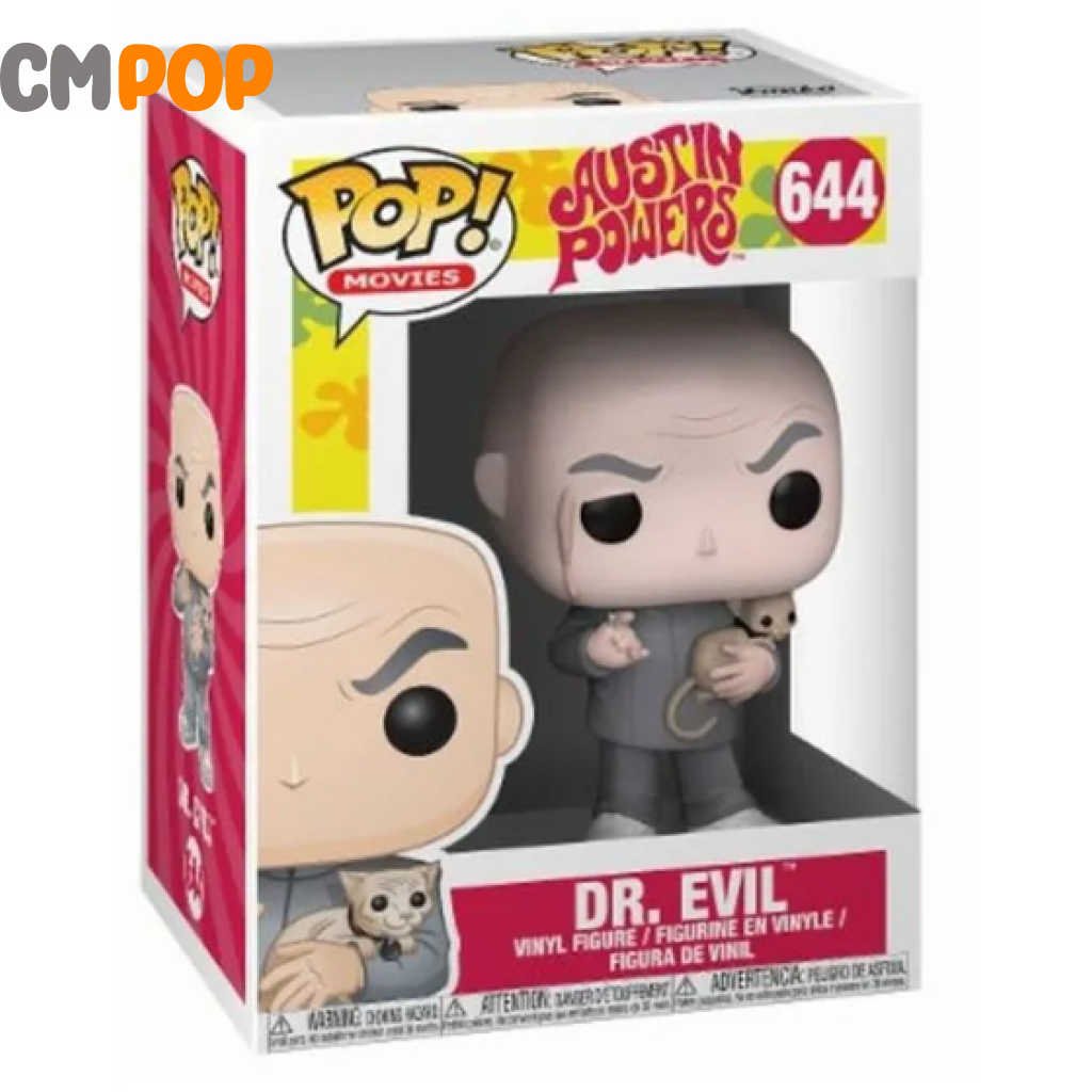 Dr. Evil - #644 Funko Pop! Austin Powers Damaged Pop