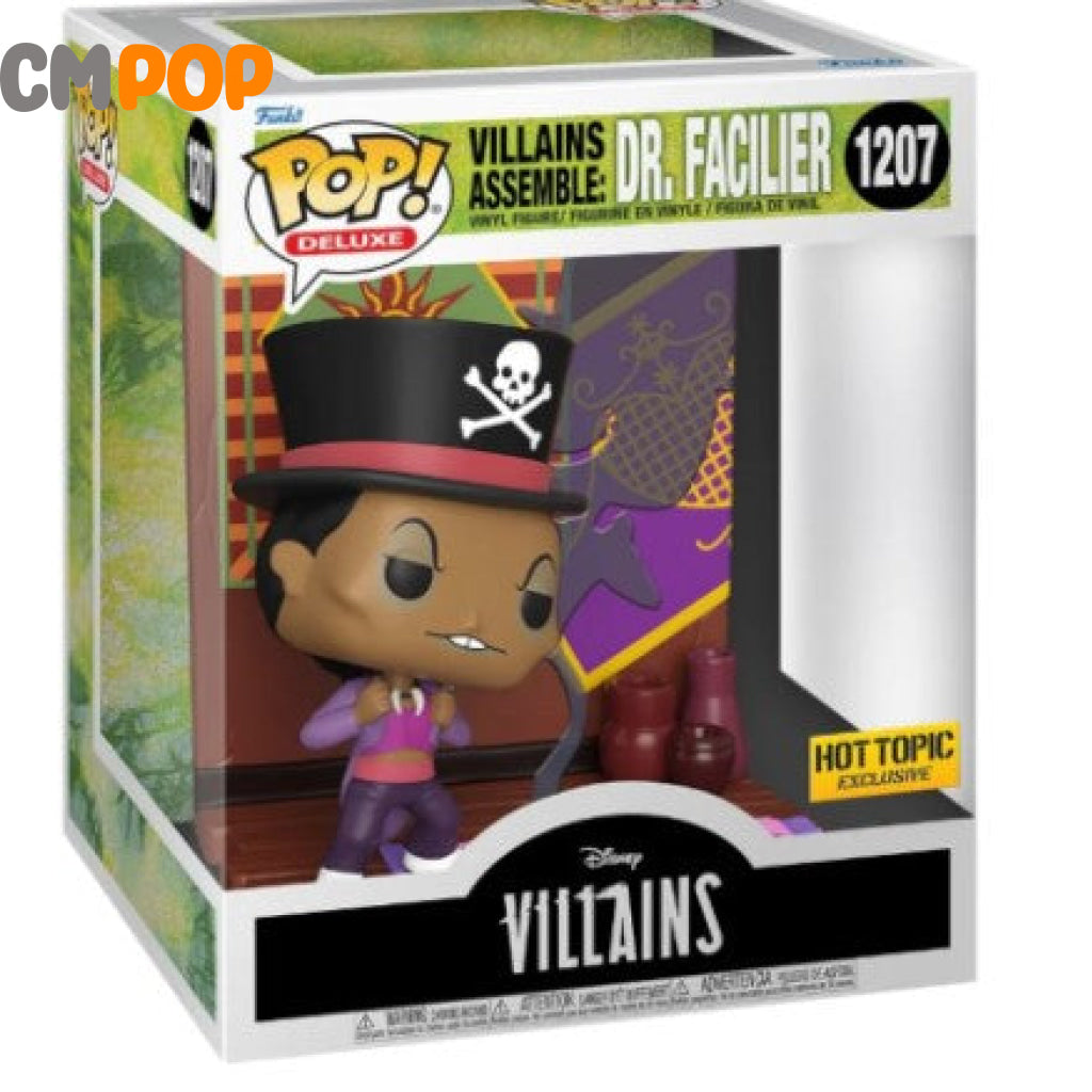 Dr Faciler - #1207 Funko Pop! Pop Deluxe Disney Villains Hot Topic Exclusive