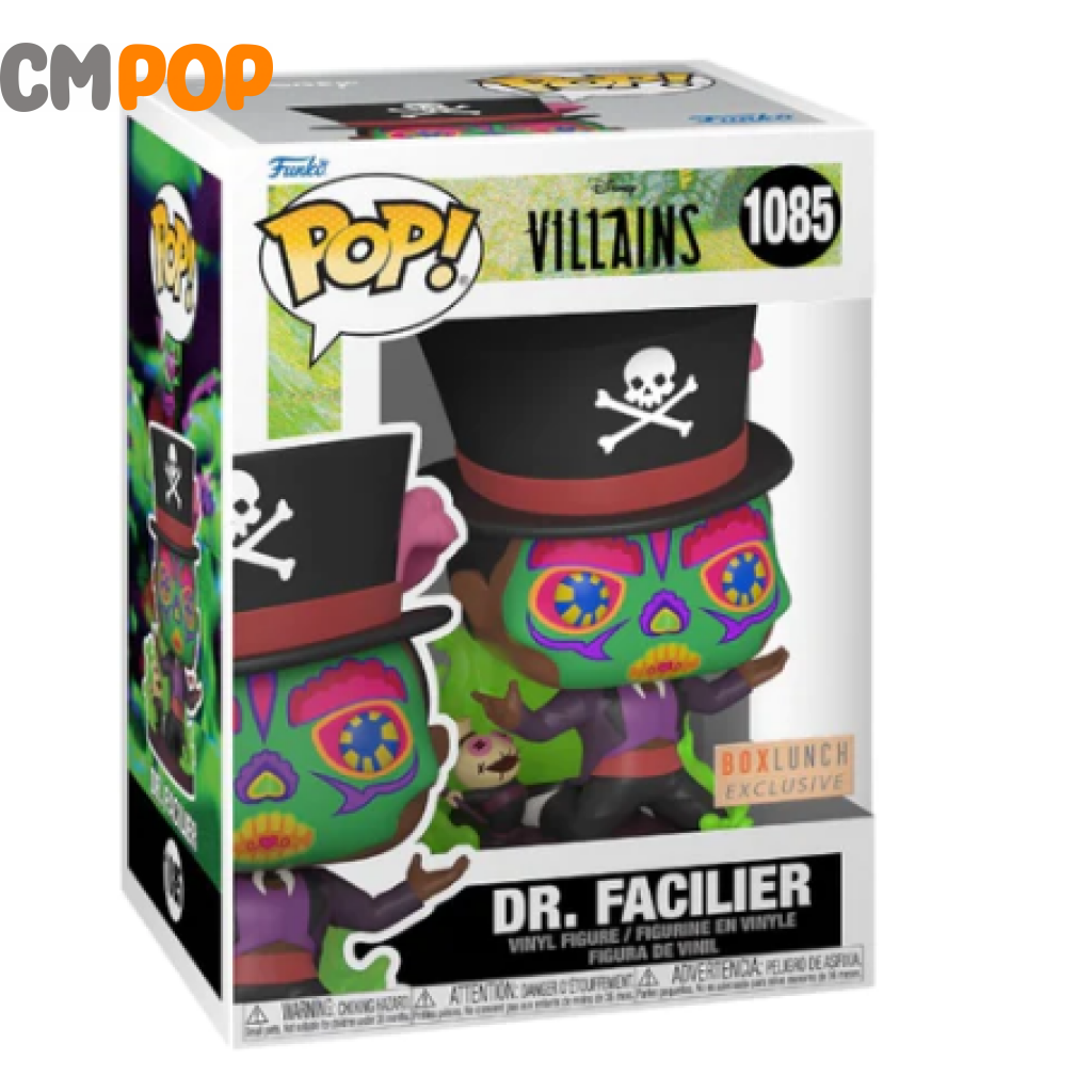 Dr Facilier - #1085 Funko Pop! Disney Villains Box Lunch Exclusive Pop
