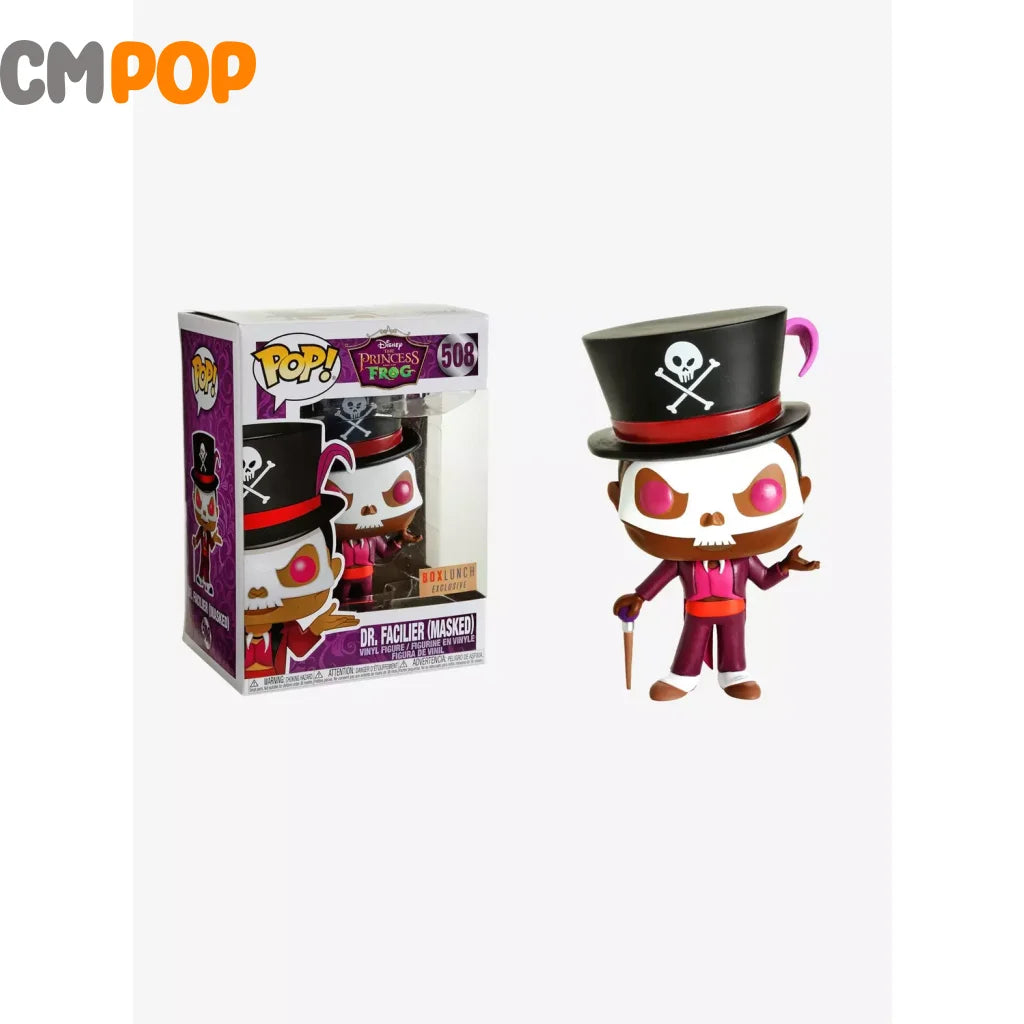 Dr Facilier (Masked) - #508 Funko Pop! Disney Princess And The Frog Box Lunch Exclusive Pop