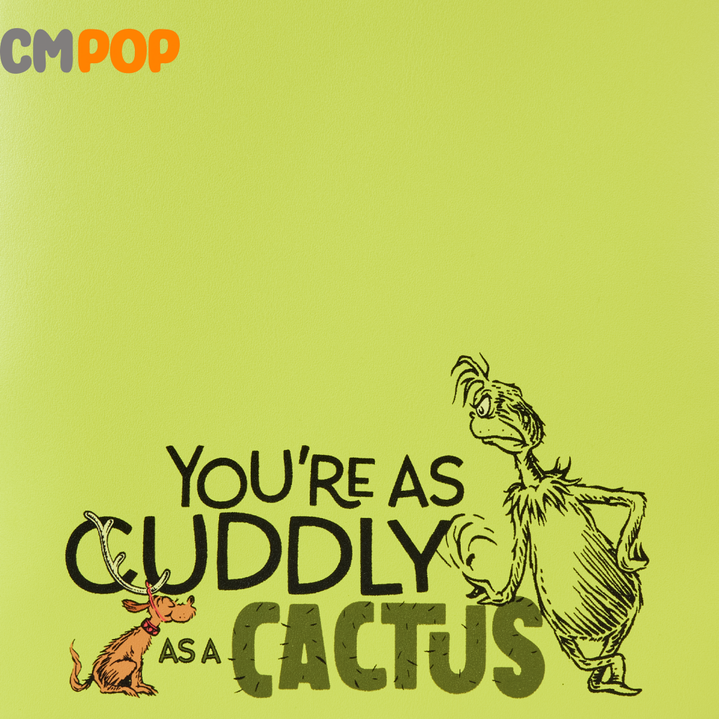 Dr Seuss Plush Grinch Light Up Cosplay Mini Backpack - Loungefly