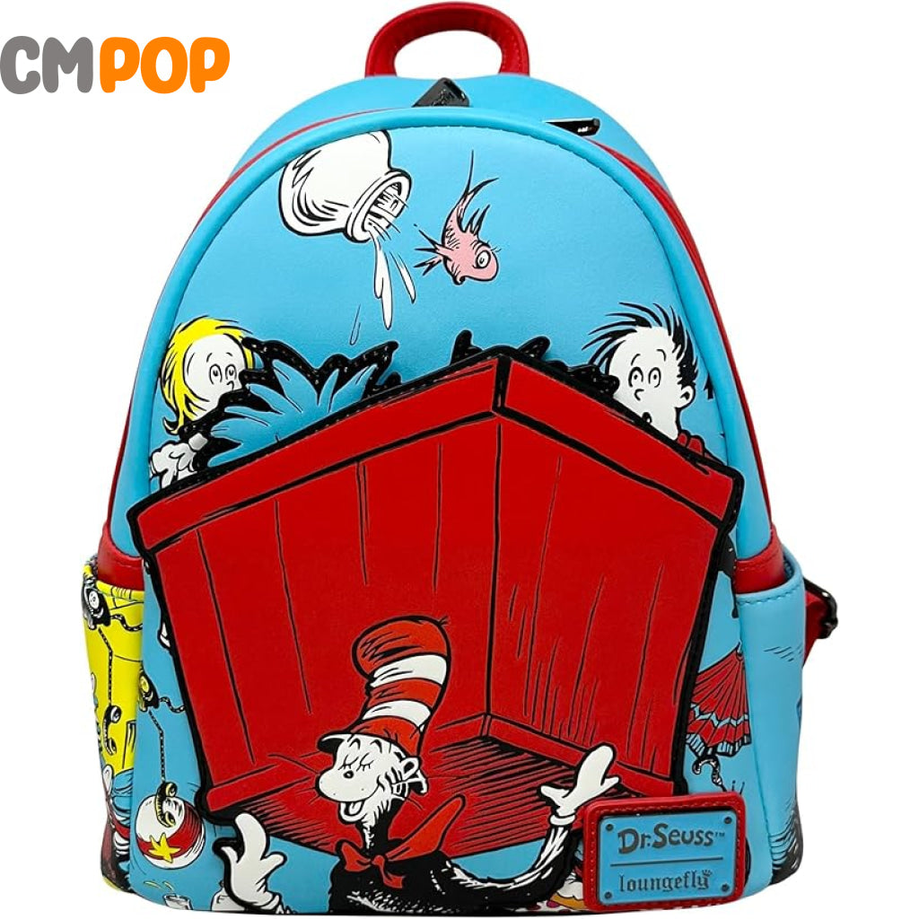 Dr Seuss Thing 1 And 2 Backpack - Loungefly