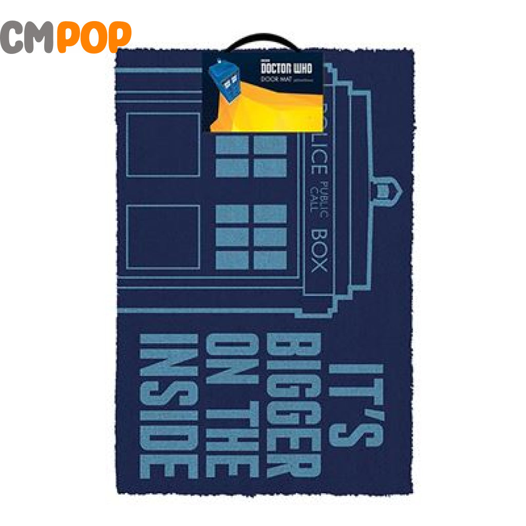 Dr Who - Its Bigger on the Inside - 60 x 40cm Coir Doormat Home