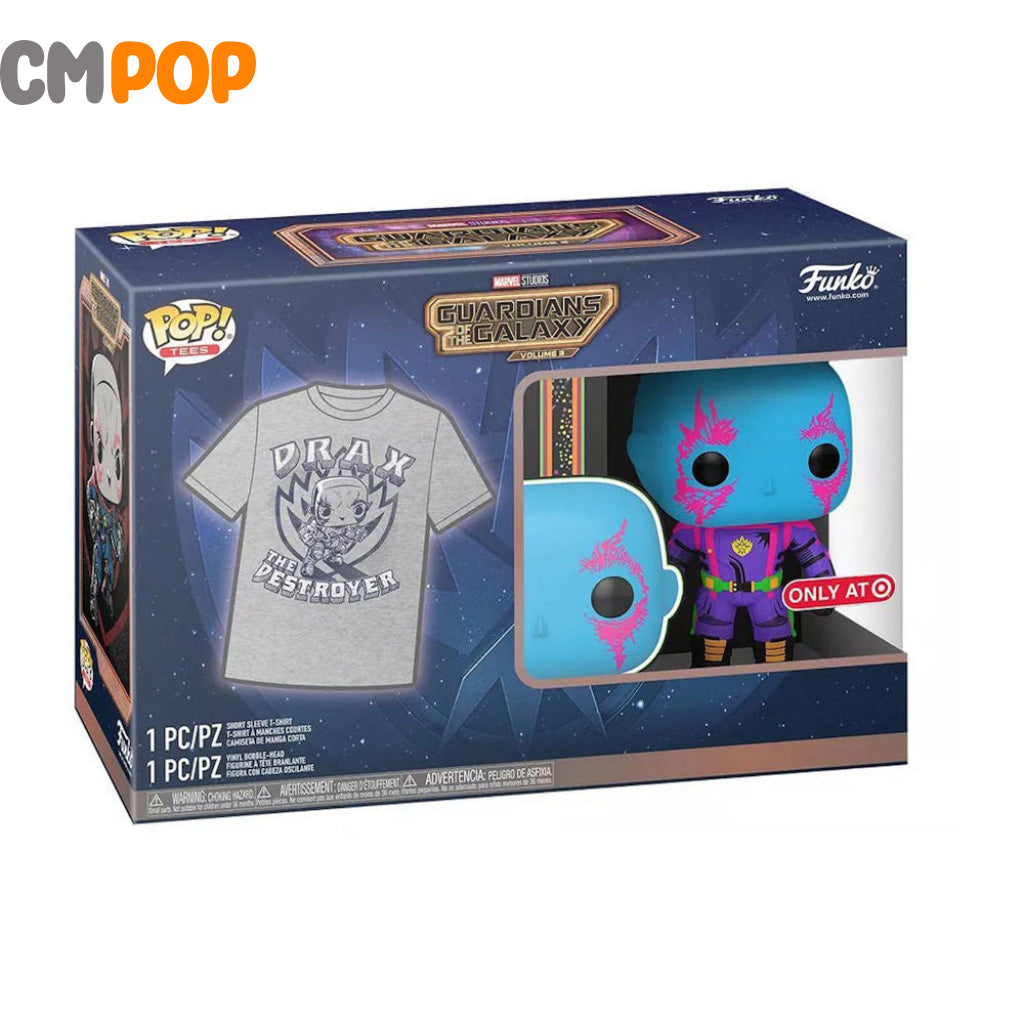 Drax Funko Pop! + Tee - Guardians Of The Galaxy Target Exclusive Pop