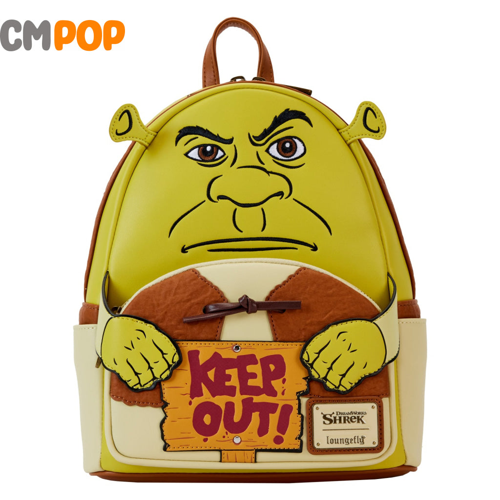 Dreamworks Shrek Keep Out Cosplay Mini Backpack - Loungefly