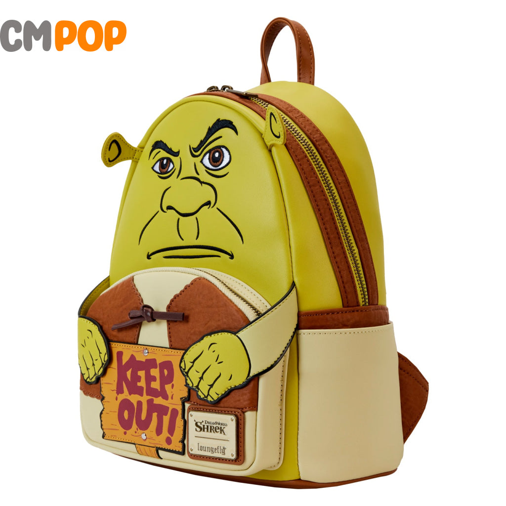 Dreamworks Shrek Keep Out Cosplay Mini Backpack - Loungefly