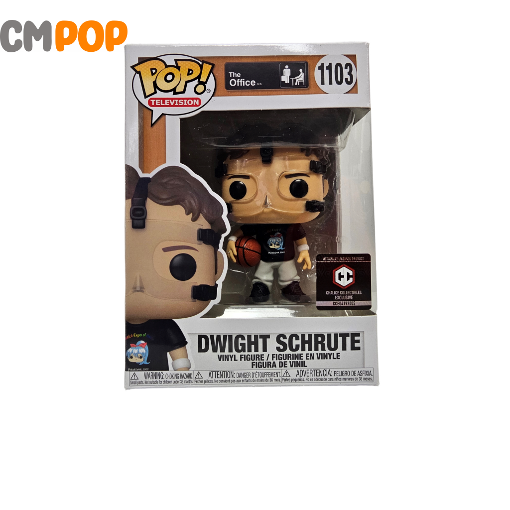 Dwight Schrute Basketball - #1103 The Office Chalice Collectibles Exclusive Funko Pop