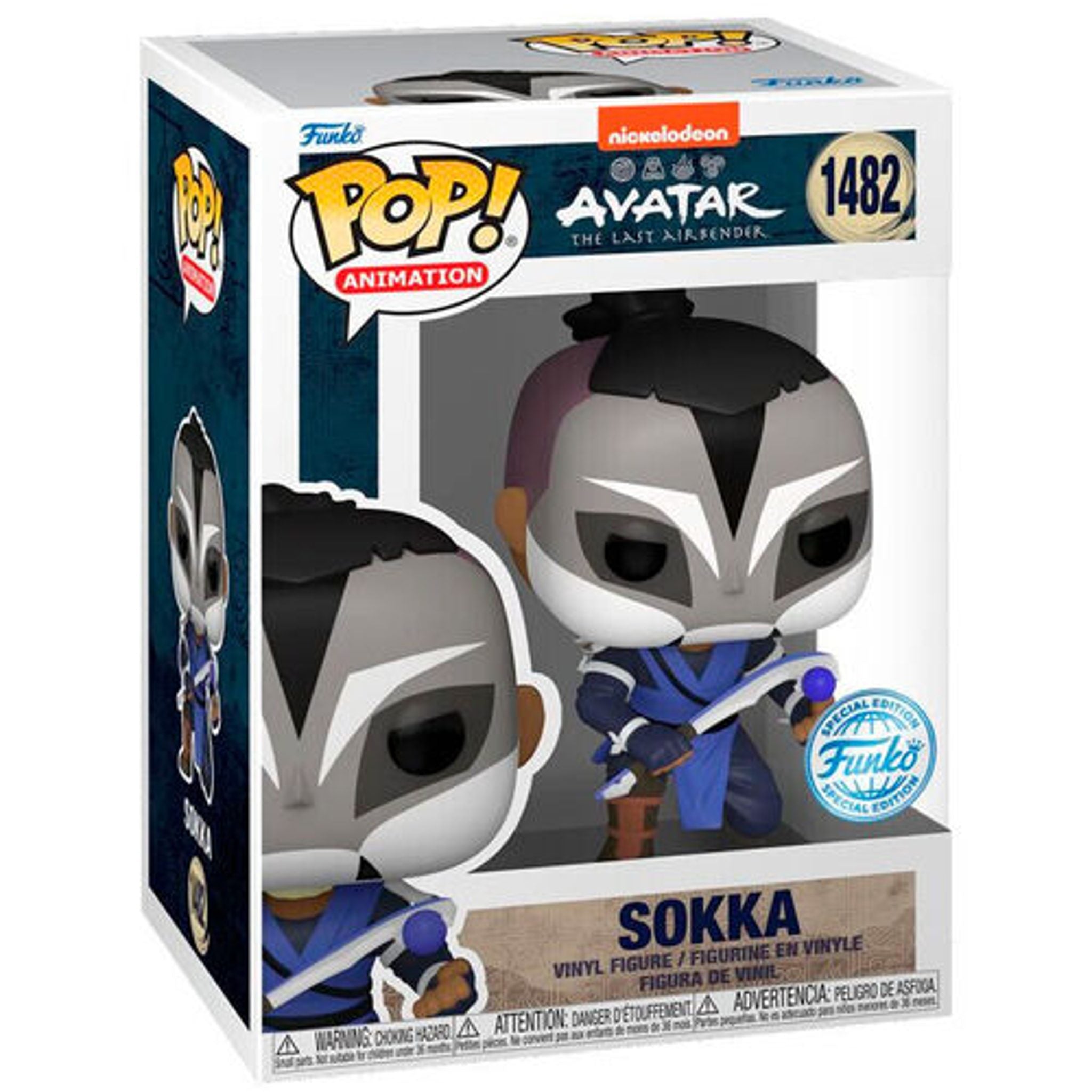 Funko Pop Avatar Sokka - #1482 - Hot Topic Exclusive