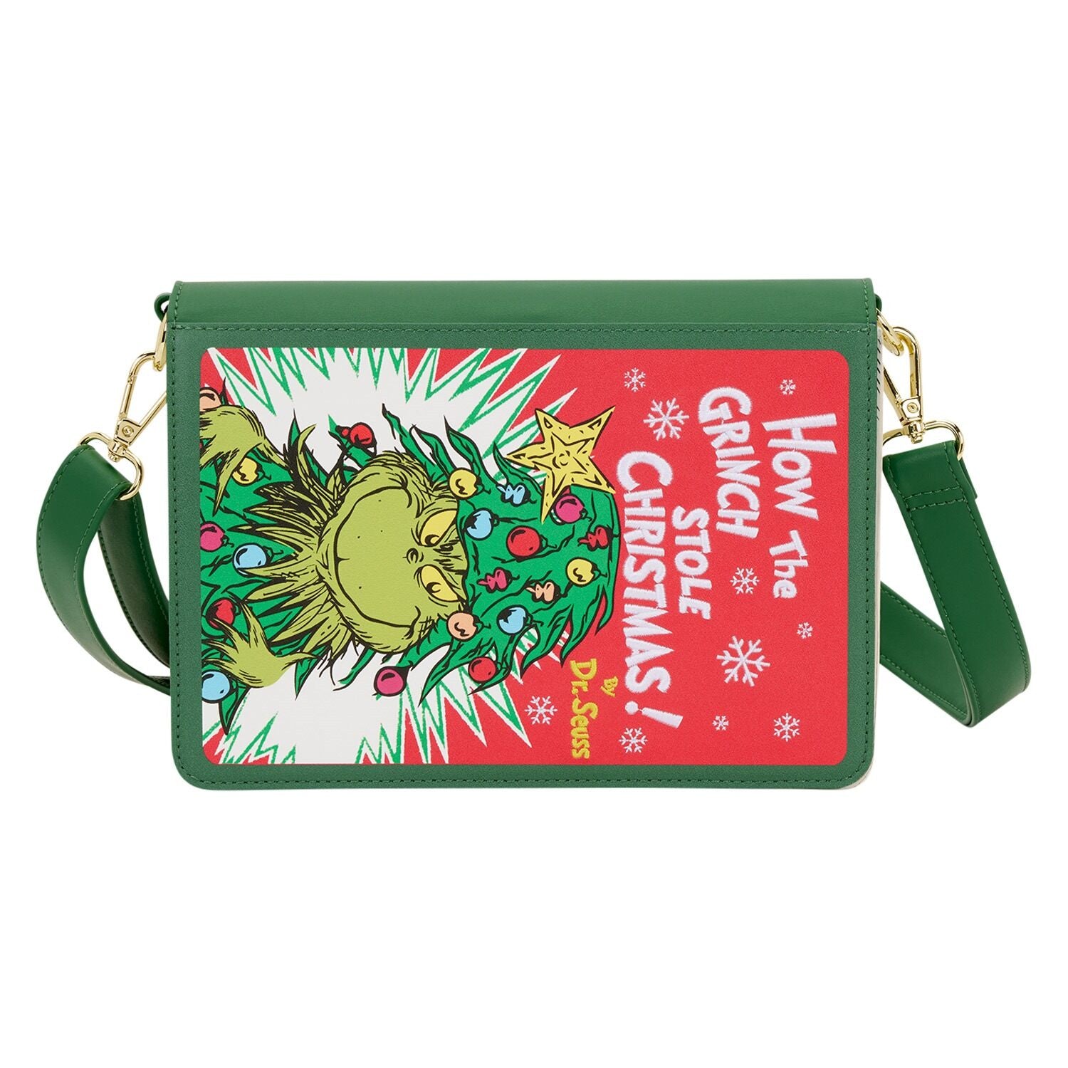 Dr Seuss Grinch Holiday Crossbody – Loungefly