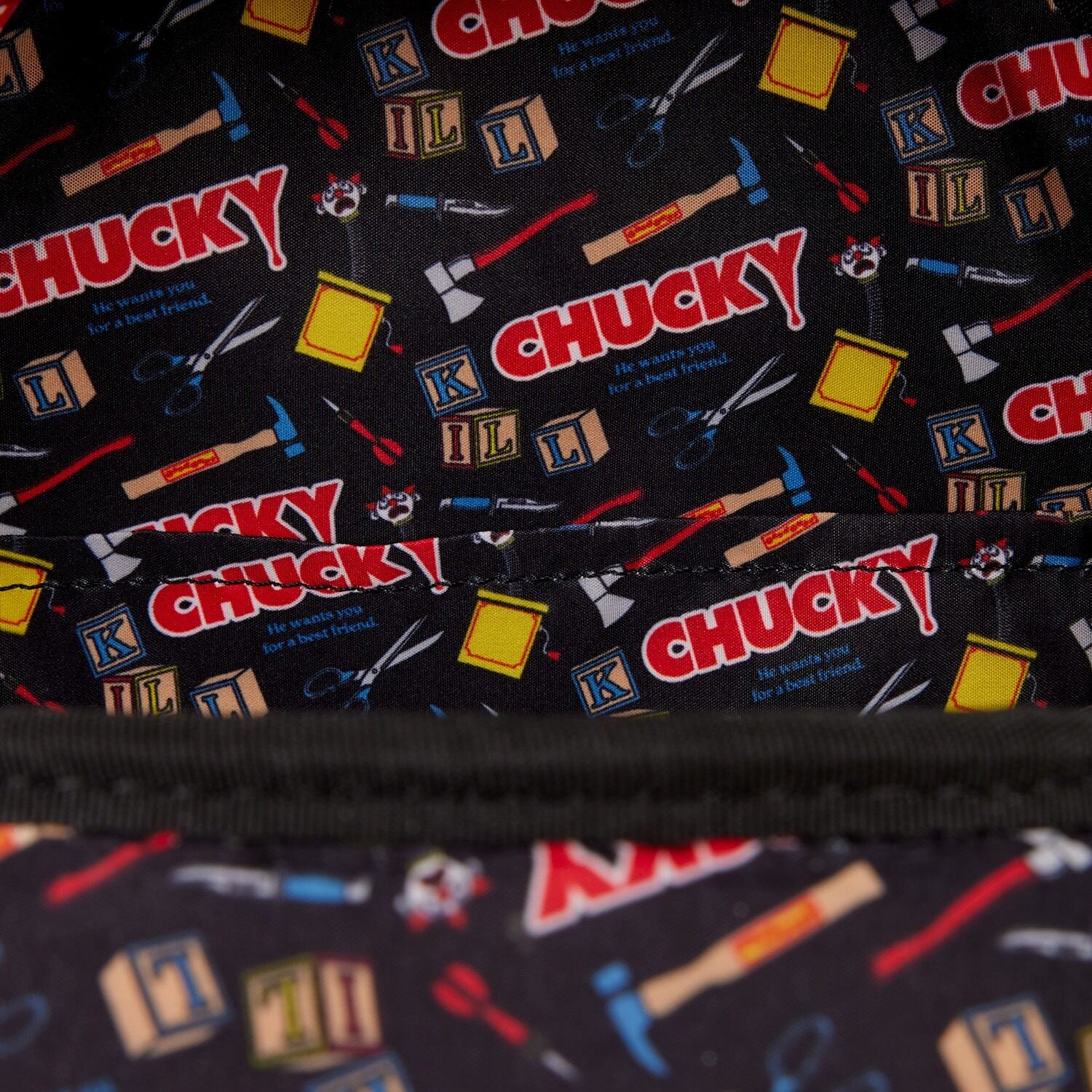 Universal Chucky Pop Up Mini Backpack - Loungefly