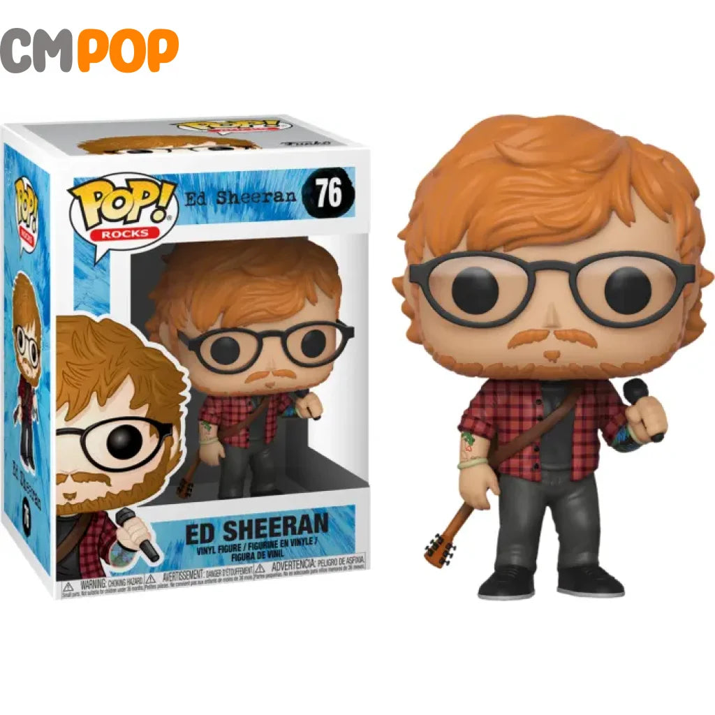 Ed Sheeran - #76- Funko Pop! Rocks