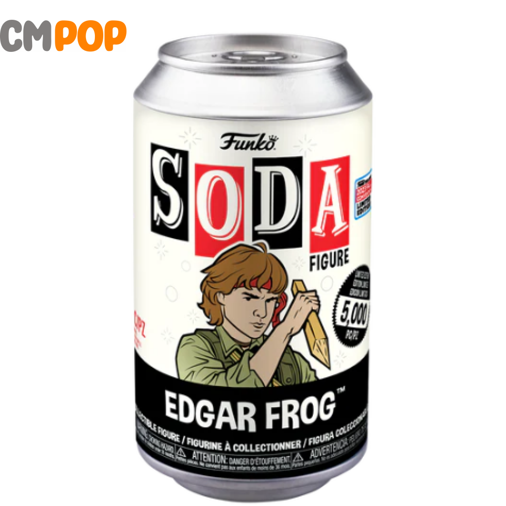Edgar Frog - Funko Vinyl Soda 5000 Pieces The Lost Boys Chance Of Chase Nycc 2023 Stickered Con