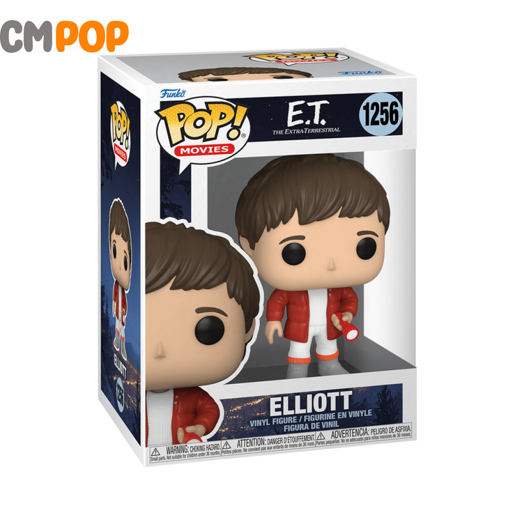 Elliott - #1256 Funko Pop! E.t Movies Pop