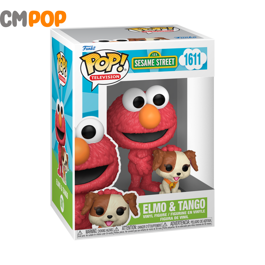 Elmo & Tango - Sesame Street Series 3 #1611 Funko Pop! Tv Pop