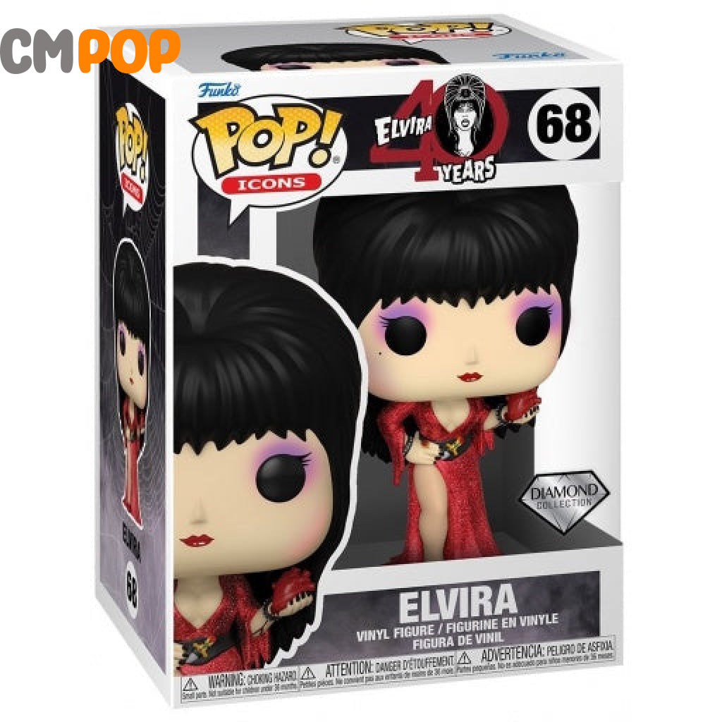 Elvira Diamond Collection - #68 Funko Pop! Icons Pop