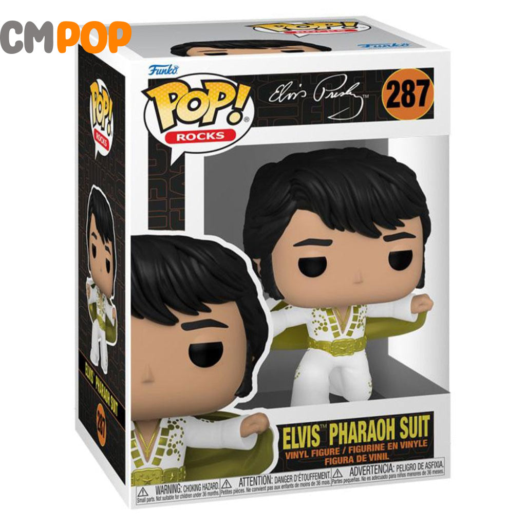 Elvis Pharaoh Suit Diamond Glitter - #287 Funko Pop! Presley Pop