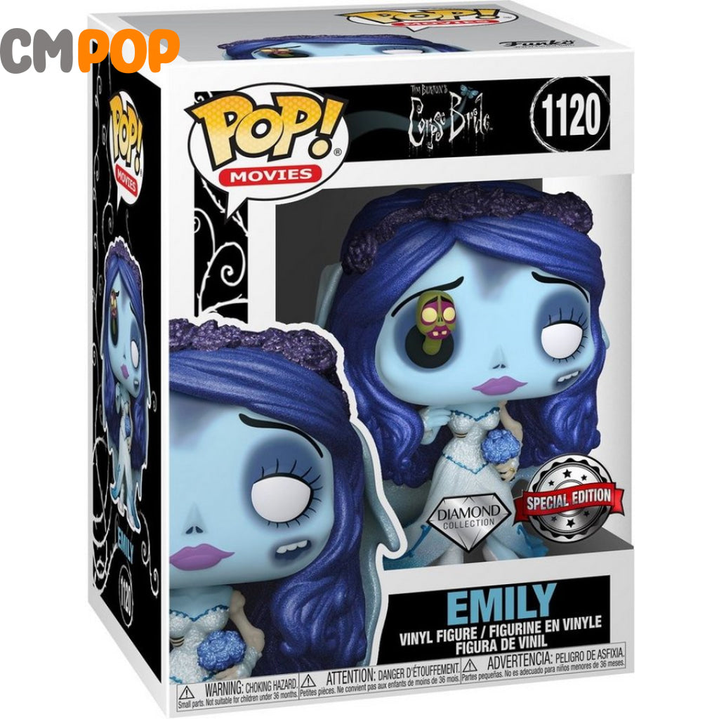 Emily - #1120 Funko Pop! Movies Corpse Bride Diamond Collection Special Edition