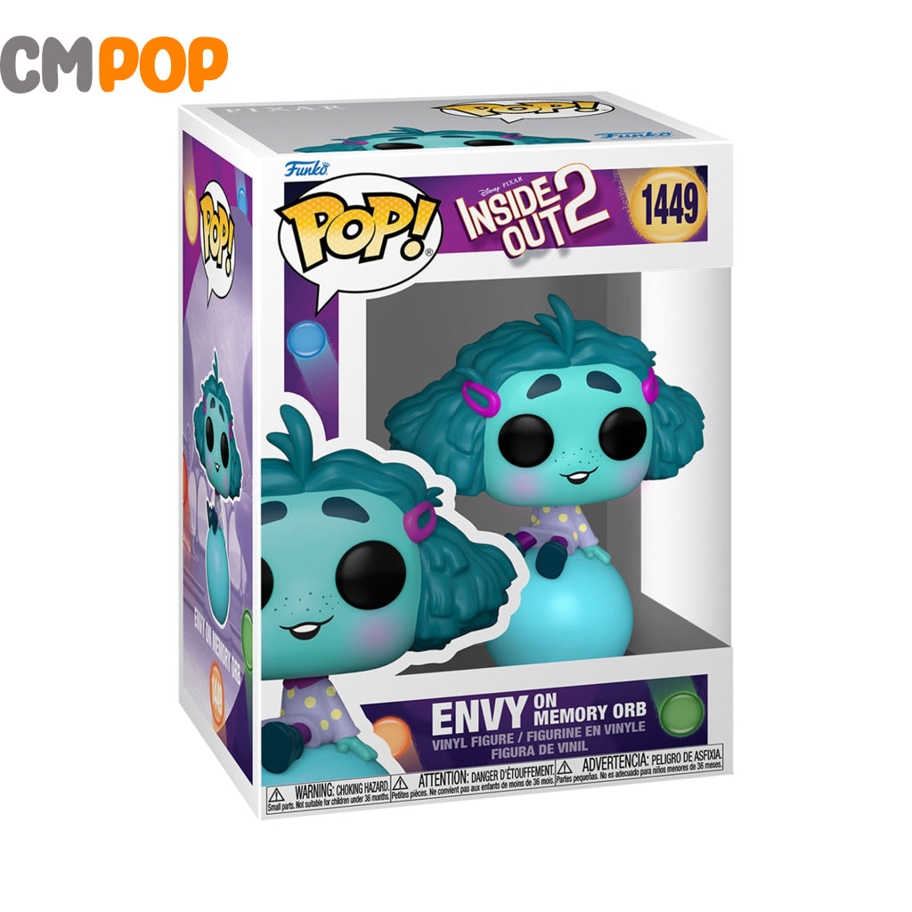 Envy On Memory Orb - #1449 Funko Pop! Inside Out 2 Disney Pop