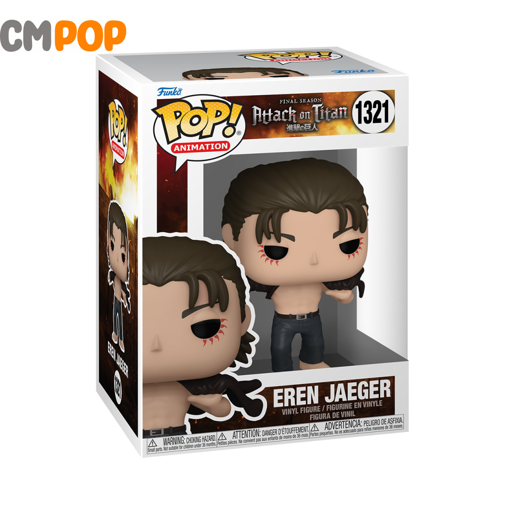 Eren Jeager - #1321 Funko Pop! Attack On Titan Season 5 Pop