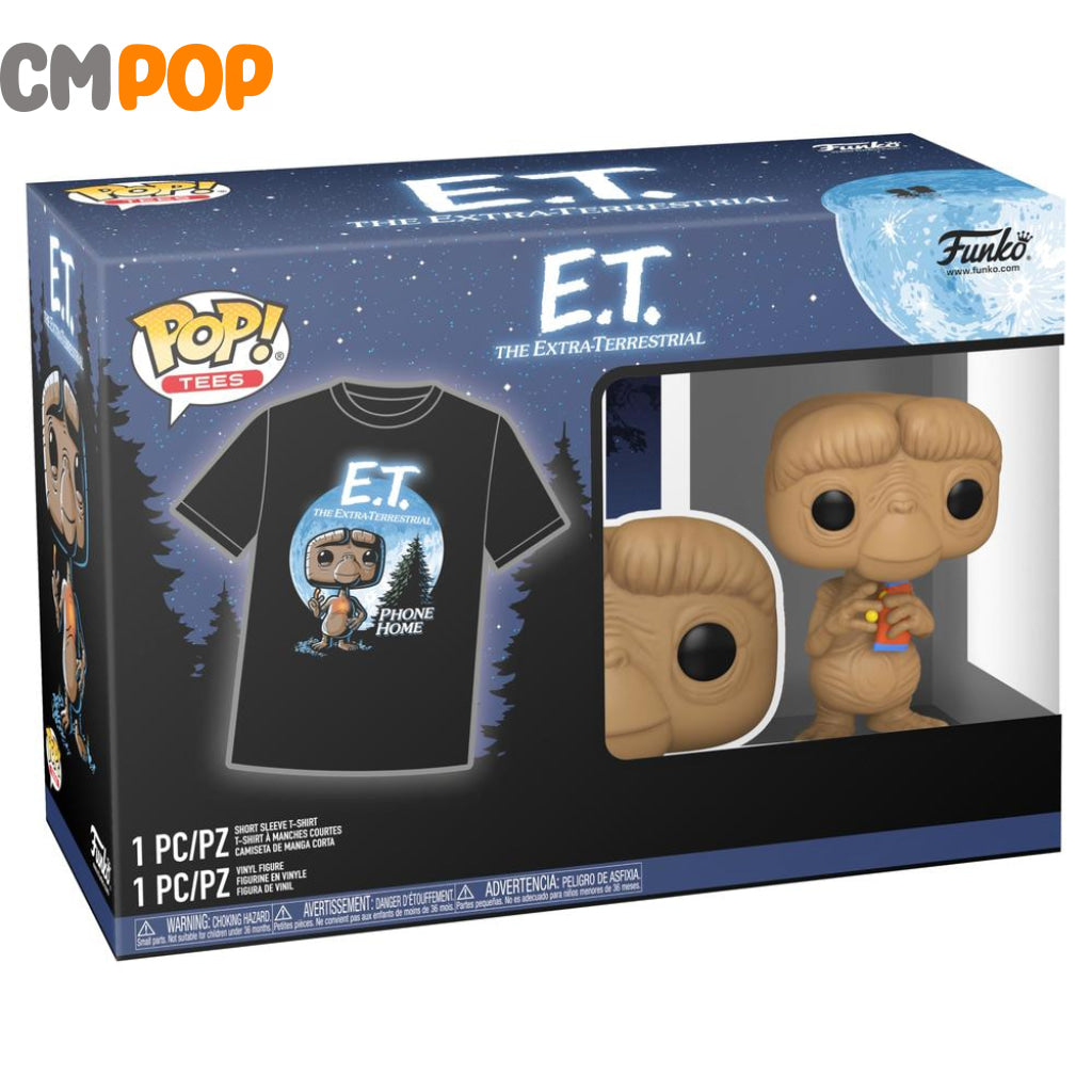 ET - Funko POP! & Tee - Tees - E.T. with Reeses - Extra Large - (XL) Loungefly