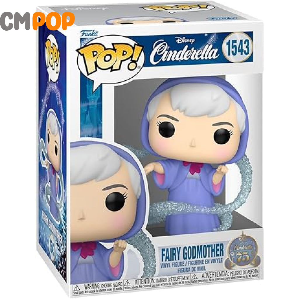 Fairy Godmother #1543 - Funko Pop! Disney Cinderella Cinderella’s 75Th Pop