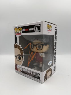 Leonard Hofstadter in Robe - #778- The Big Bang Theory - Funko Pop - Television - Signed By Johnny Galecki - Autographcoa Certificated