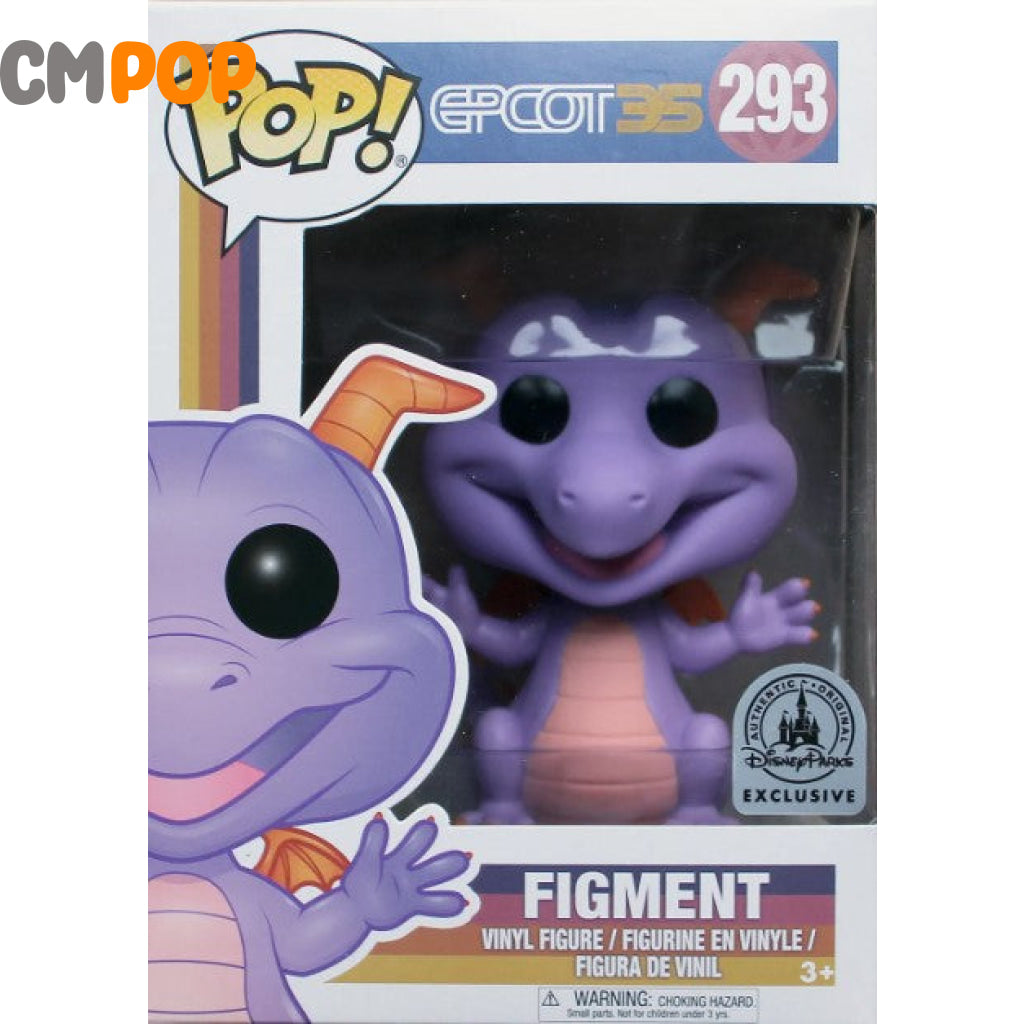 Figment - #293 Funko Pop! Epcot 35 Disney Parks Exclusive Pop