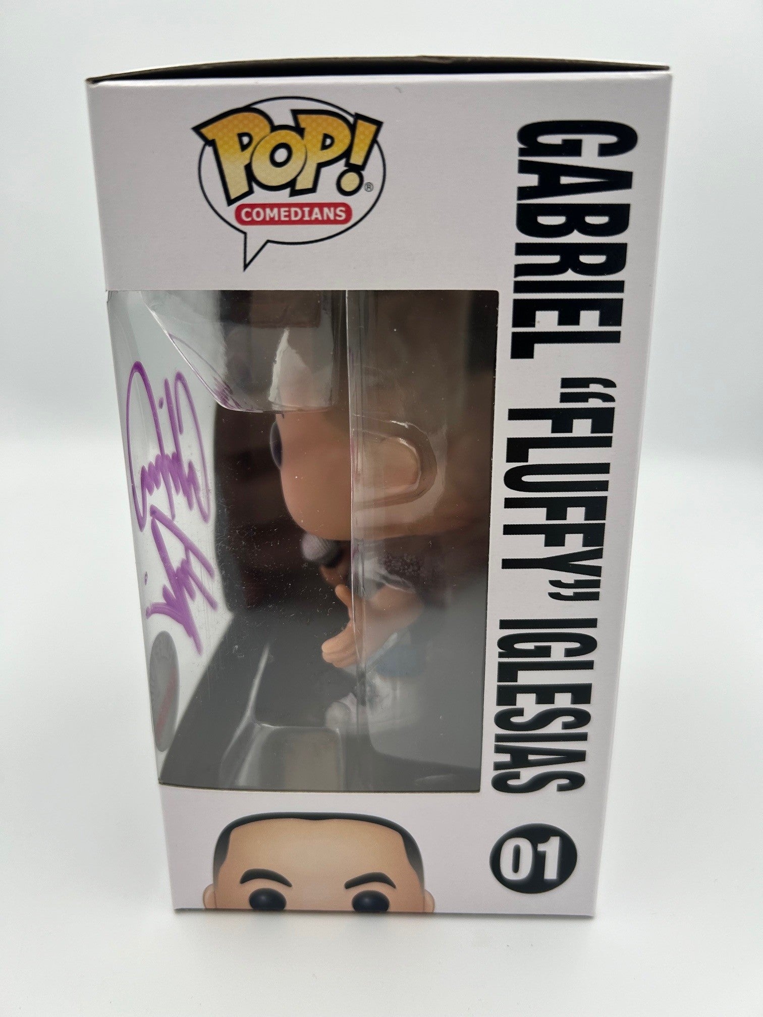 Gabriel "fluffy" Iglesias - #01 - Funko Pop! - Comedians - Signed by - Certified Pop!
