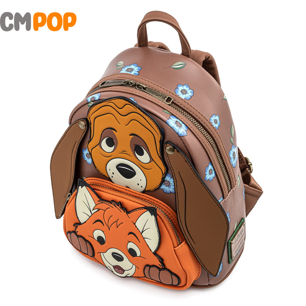 Fox and Hound Todd and Copper Cosplay Mini Backpack - Loungefly Loungefly