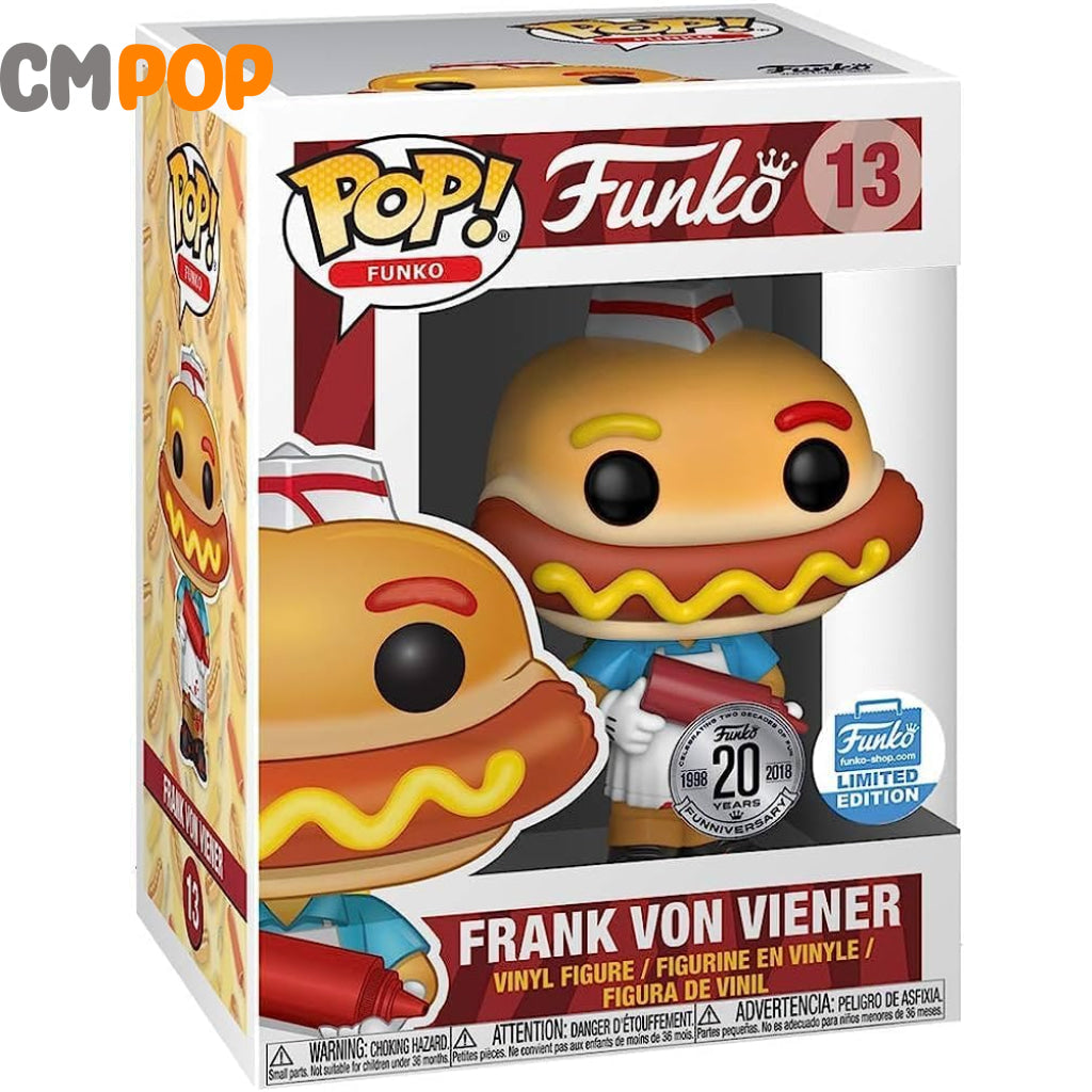 Frank Von Viener - #13 Funko Pop! Limited Edition 20 Years Funniversary