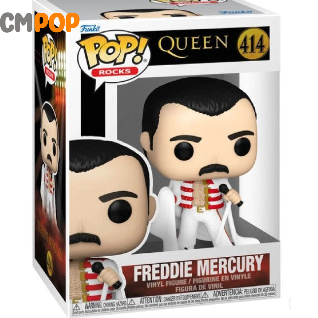 Freddie Mercury With Cape - #414 Funko Pop! Rocks Queen