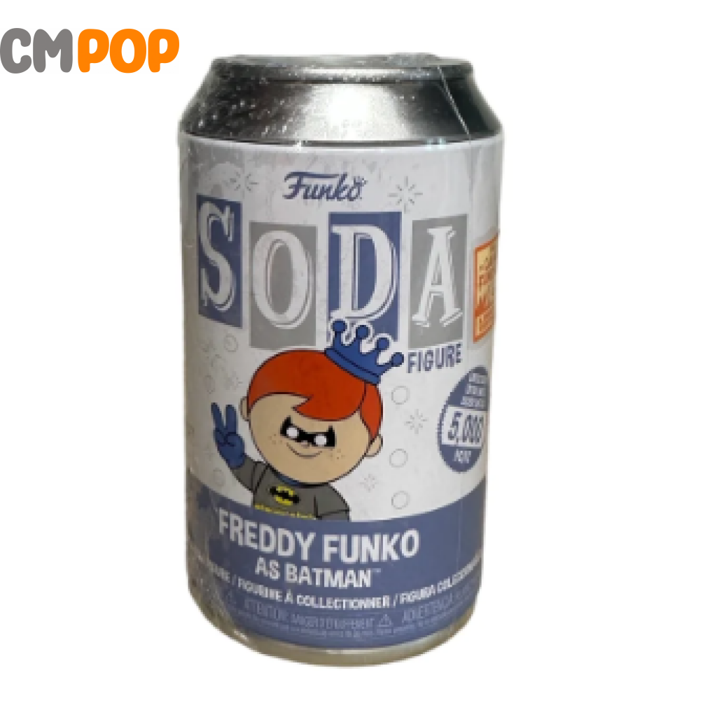 Freddy Funko As Batman - Vinyl Soda 5 000 Pieces Chance Of Chase