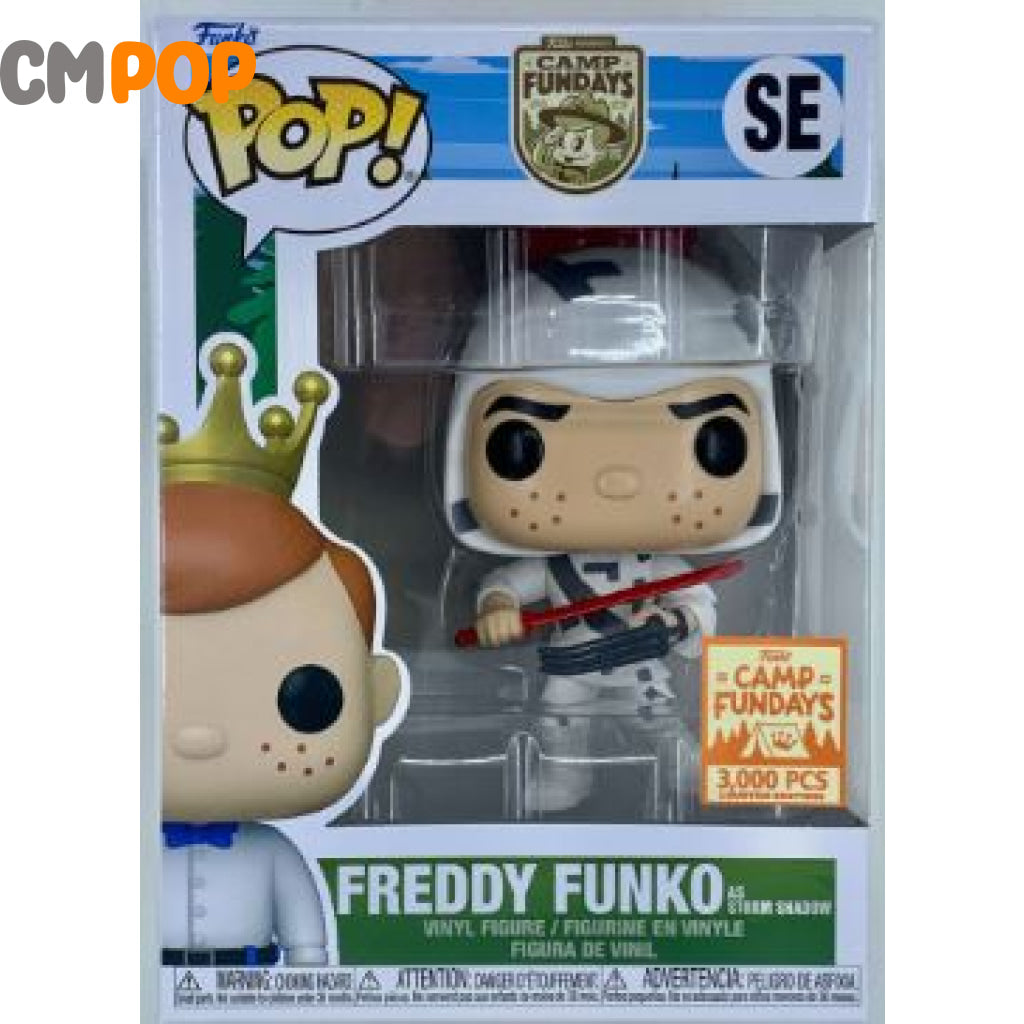 Freddy Funko As Storm Shadow- Pop! - Camp Fundays 3 000 Pcs Limited Edition Pop