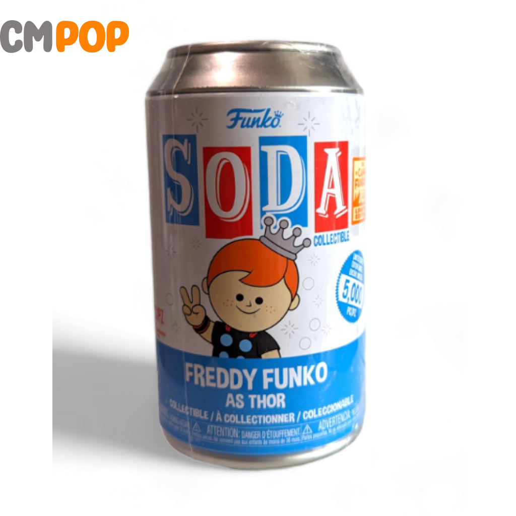 Freddy Funko As Thor - Vinyl Soda 5 000 Pieces Chance Of Chase
