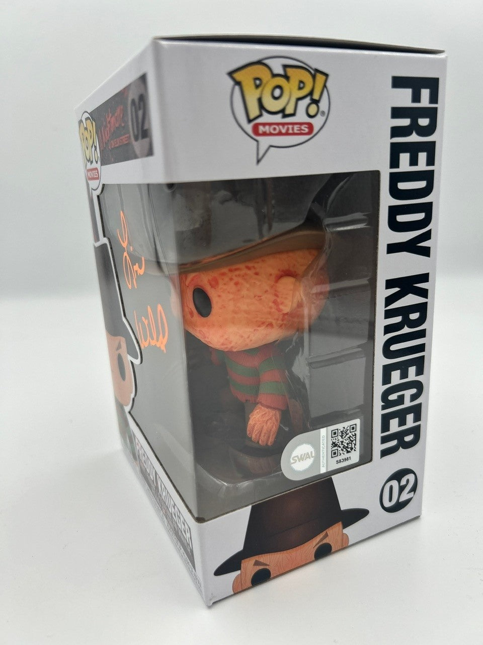 Freddy Krueger - #02 - Funko Pop! - A Nightmare on Elm Street - Signed Pop!