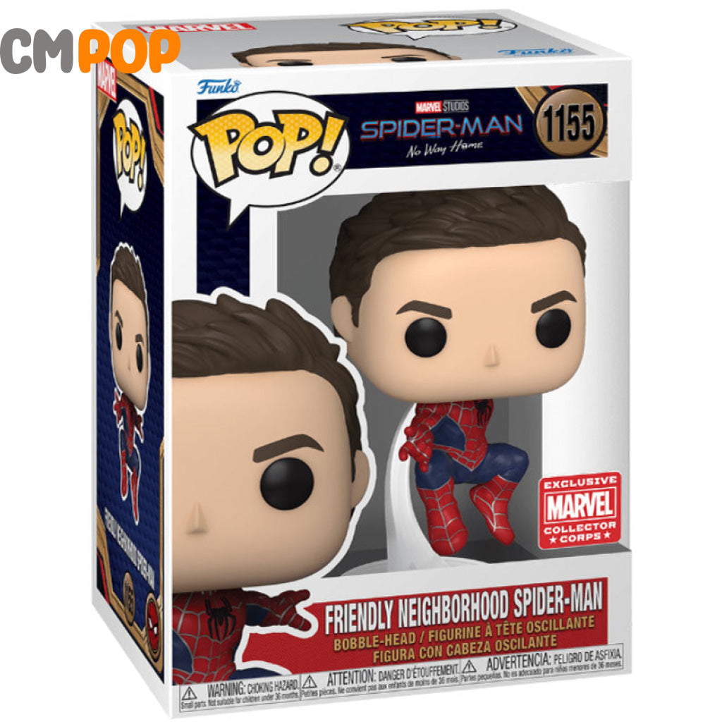 Friendly Neighbourhood Spider-Man - #1155 - Funko Pop! - Marvel - No Way Home - MCC Exclusive Funko Pop