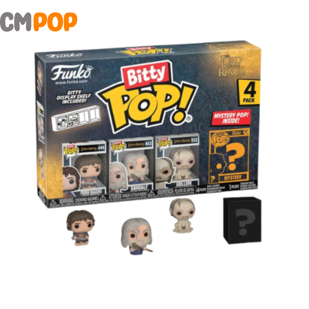 Frodo 4 Pack Bitty Funko Pop! - Lord Of The Rings Pop