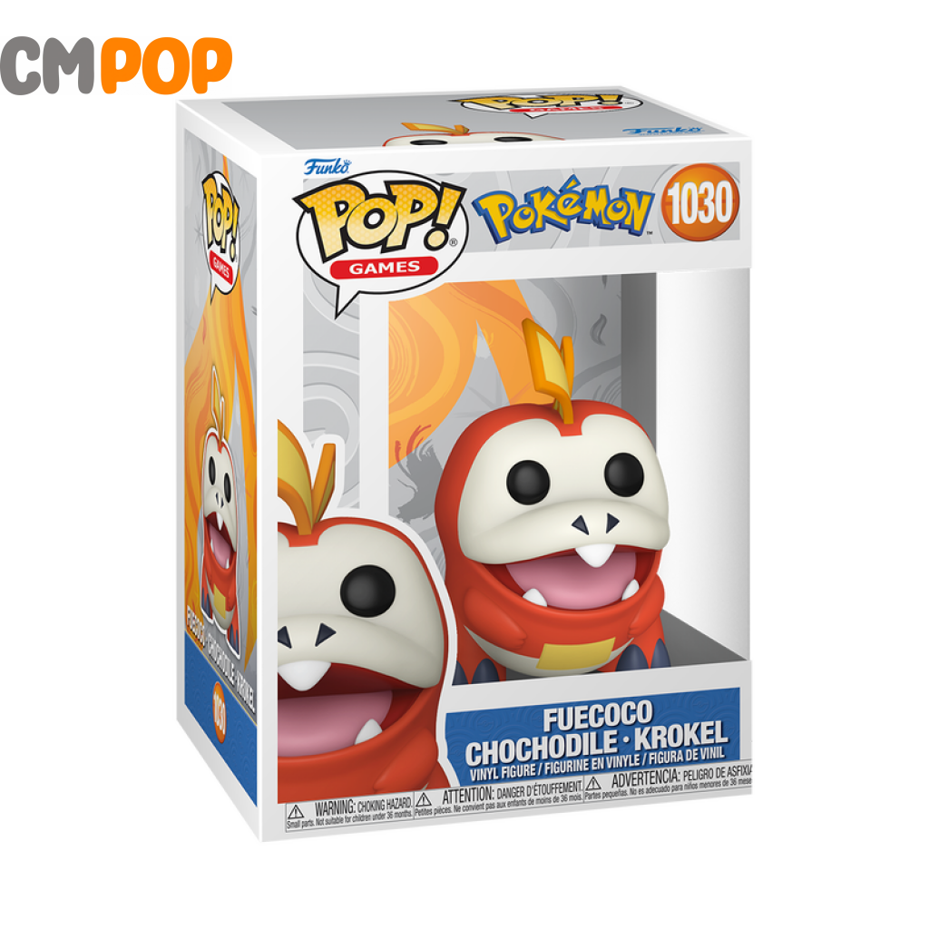 Fuecoco - #1030 Funko Pop! Games Pokémon Pop