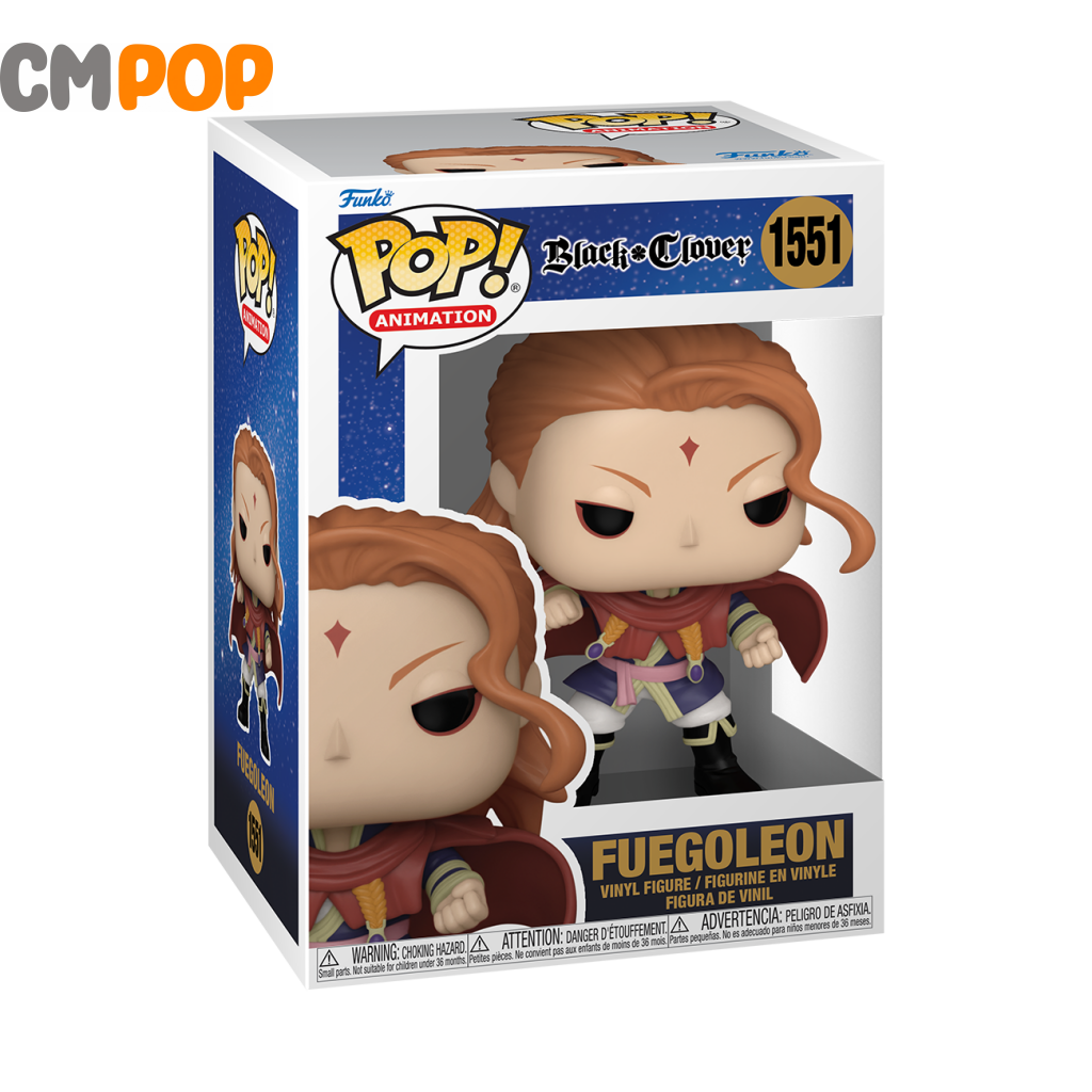 Fuegoleon - #1551- Funko Pop! Black Clover Animation Pop