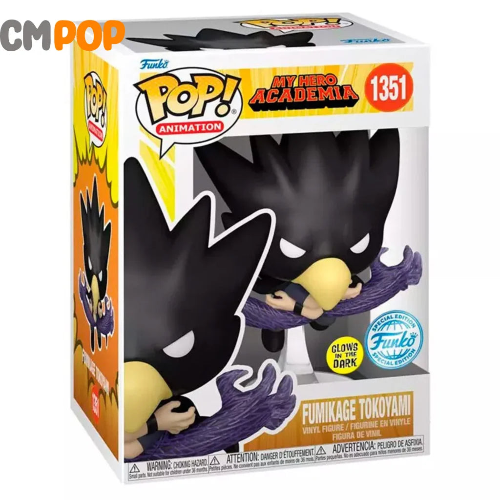 Fumikage Tokoyami - #1351 Funko Pop! My Hero Academia Gitd Special Edition Pop